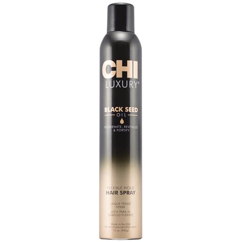 CHI - Chi Luxury Black Seed Oil Flexible Hairspray, 12 Oz - Walmart.com ...