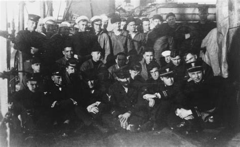 Survivors from USS Jacob Jones (DD-61)