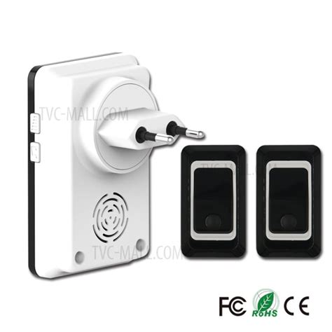 Wireless Doorbell Chime Kit, 1 Receiver and 1 Push Button with 28 ...