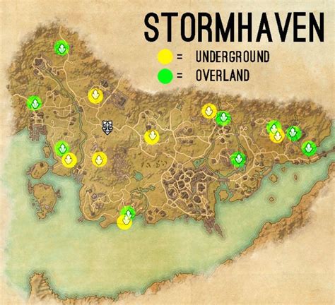 Stormhaven Skyshards | Skyshards Collection Guide - Elder Scrolls Online - ESO Hub - Elder ...