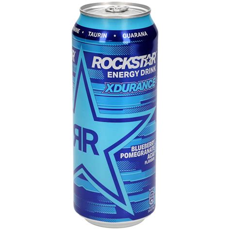 Rockstar Energy Drink XDurance Blueberry Pomegranate Acai 500ml - Candy ...