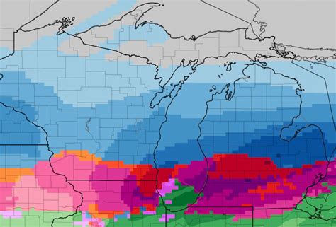 Details of the ice storm, the snow storm coming to Michigan - Michigan News