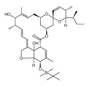 CAS#:73162-84-2 | avermectin B1a aglycon 5-tert-butyldimethylsilyl ether | Chemsrc