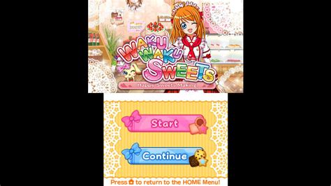 WAKU WAKU SWEETS: Happy Sweets Making for Nintendo 3DS - Nintendo Official Site