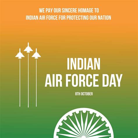 Indian Air Force Day Design 11684866 Vector Art at Vecteezy