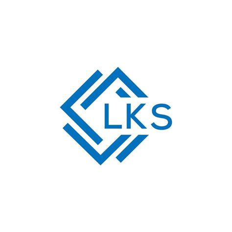 LKS letter design.LKS letter logo design on white background. LKS creative circle letter logo ...