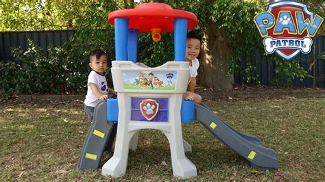 Patrol Lookout Climber Kids Outdoor Playtime Fun With CKN - YouTube