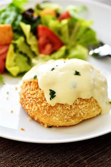 Chicken Pillows with Creamy Parmesan Sauce - Life In The Lofthouse