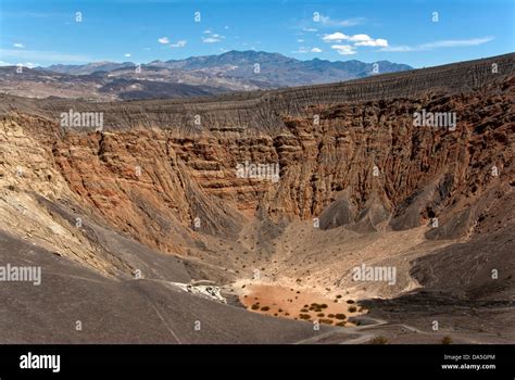 ubehebe, crater, death valley, national, park, California, volcano, USA ...