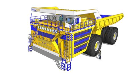 Belaz 75710 Dump Truck | 3D Warehouse