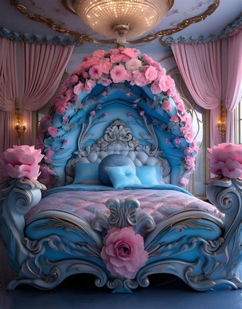 Premium Photo | Fairy tale bedroom