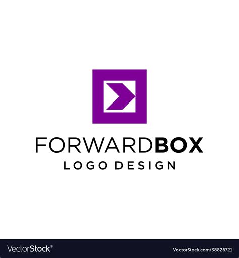 Forward logo Royalty Free Vector Image - VectorStock