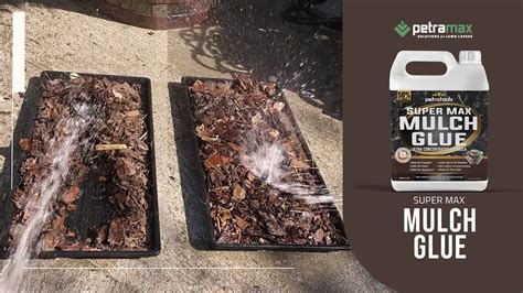 How to use the Super Max Mulch Glue? | PetraTools - YouTube