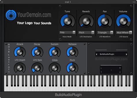 Beginner Keyboard - Sound Plugin Designer - VST GUI Plugin Designer