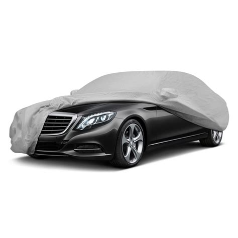 Rampage® 1400 - Gray Custom Fit 4-Layer Breathable Car Cover