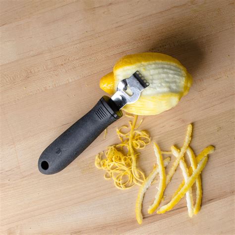 Lemon Zester Tool - NSF Firm Grip | WebstaurantStore