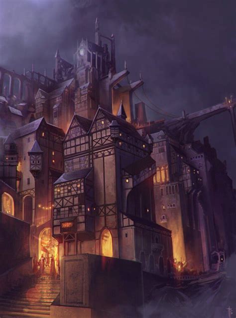 67 Surreal Castle Concept Art Depictions To Surge Inspiration From | Fantasy city, Fantasy ...