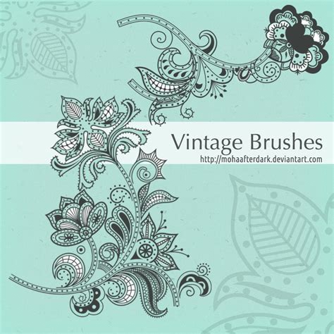 Vintage Brushes - Photoshop brushes