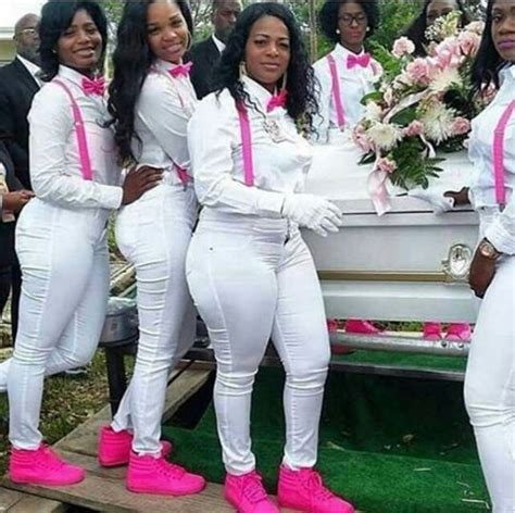 Photo Of The Day: Checkout These Beautiful Pall Bearers At A Burial Ceremony.