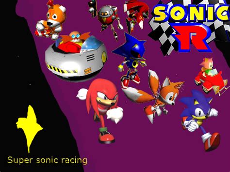 Sonic R Super Sonic Racing by TruckeroX on DeviantArt