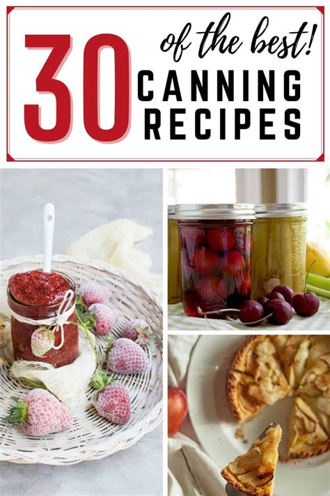 30 Canning Recipes Just Like Grandma Made | Harbour Breeze Home