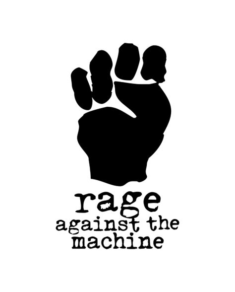 Pegatina Rage Against the Machine Puño - RATM - adhesivosNatos | Rage against the machine, Rage ...