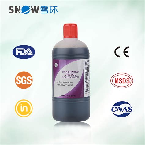 Heat Resistance Cresol Soap Solution Disinfectant Fungicide Sporicide ...