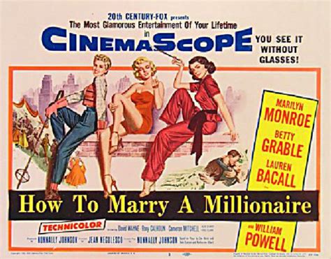 How to Marry a Millionaire Original 1953 U.S. Title Card - Posteritati Movie Poster Gallery