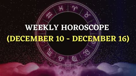 Weekly Horoscope (December 10 - December 16): Gemini Will Have A Successful Week; Check ...