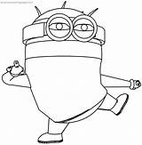 Minions Ninja Coloring Page  Wecoloringpagecom sketch template