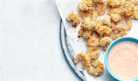 Recipe: Baked Popcorn Shrimp with Chili Sauce