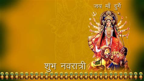 Happy Navratri HD Background Wallpaper 15111 - Baltana