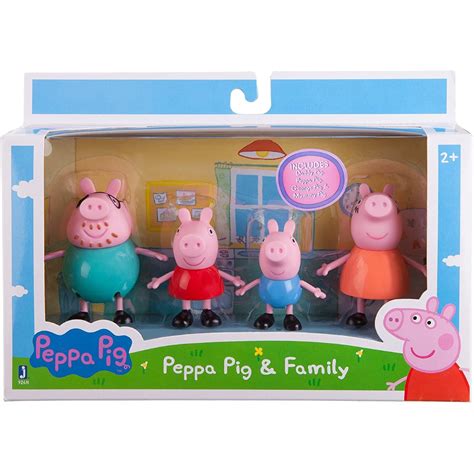 Peppa Pig Family & Friends 4 Pack Assorted | Toys | Casey's Toys