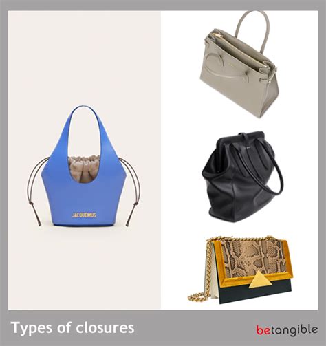 Handbags... Types of Closures (Chapter 1) - Betangible- Leather Goods Manufacturer.