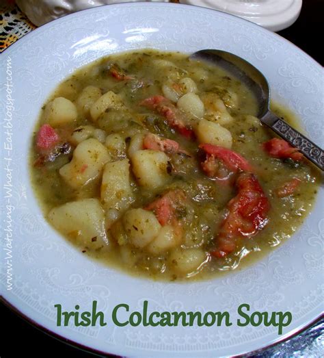 Watching What I Eat: Irish Colcannon Soup