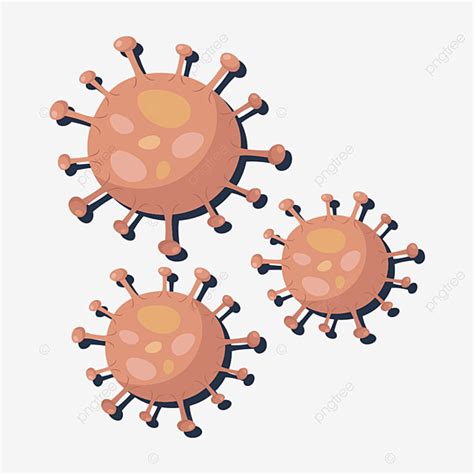 Corona Virus Clipart Transparent Background, Corona Virus Design Orange Vector, Vector ...