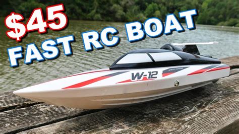 $45 FAST Self Righting RC Boat - WLtoys WL912-A - TheRcSaylors - YouTube