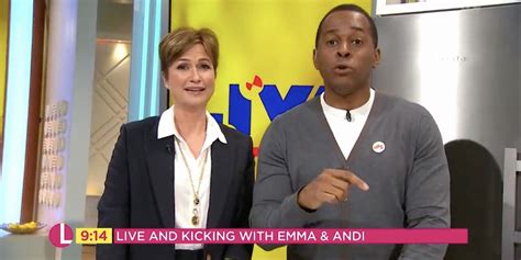 Live & Kicking's Andi Peters and Emma Forbes reunite on Lorraine