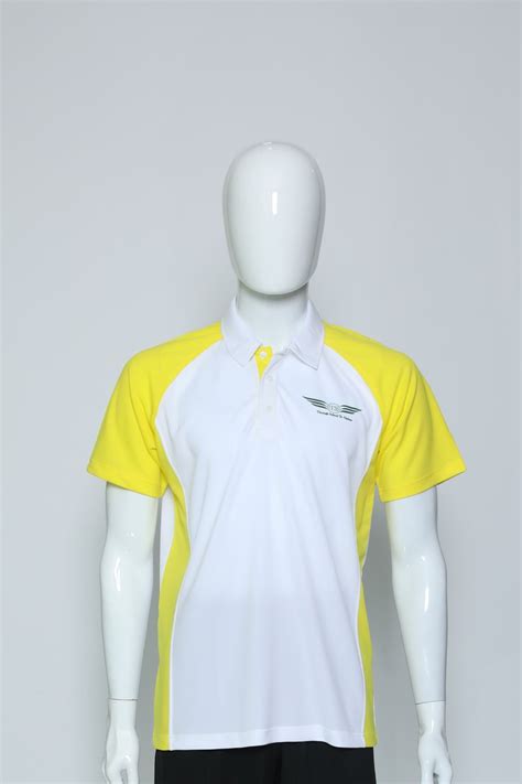 Changkat Changi Secondary School - PE T-SHIRT (YELLOW) | InTrend Uniforms