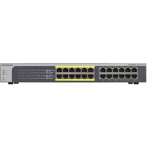 Best Buy: NETGEAR 24-Port 10/100/1000 Mbps Gigabit Smart Managed Plus ...