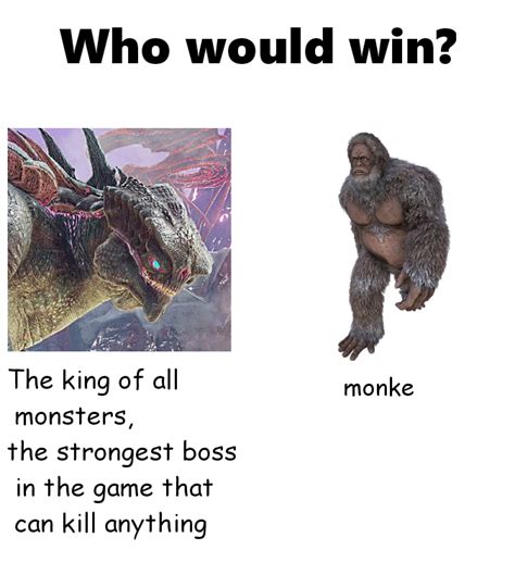 Godzilla vs kong memes be like : r/ARK