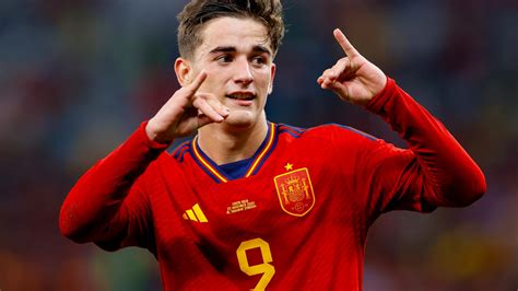 Gavi, 18, makes history as Spain's youngest ever World Cup scorer and ...