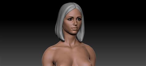 Detailed base mesh of Female anatomy 3D | CGTrader