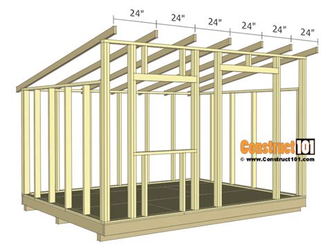 10x10 shed material list free - storage shed floor