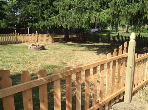 Treated Wood Fence Installation - Hicksville, Ohio - JeremyKrill.com