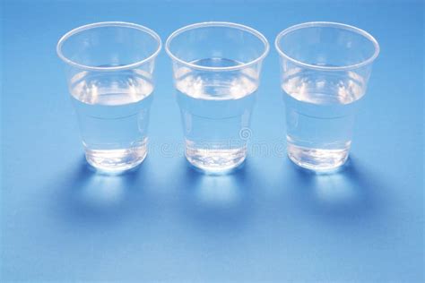 Cups of Water stock image. Image of liquid, drink, fluid - 15992189