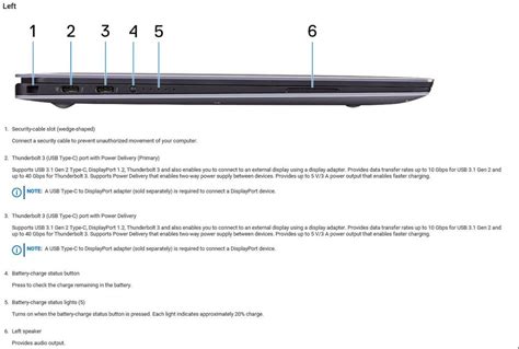 ‎XPS 13 9380, right USB Type-C port, not power delivery output | DELL ...