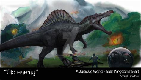 Spinosaurus VS Indoraptor by Kendiplo on DeviantArt