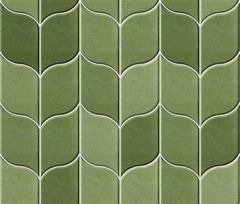 Green Crazing Tile, Leaf Pattern — Architextures