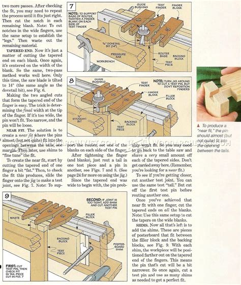 Dovetail Jig Plans • WoodArchivist